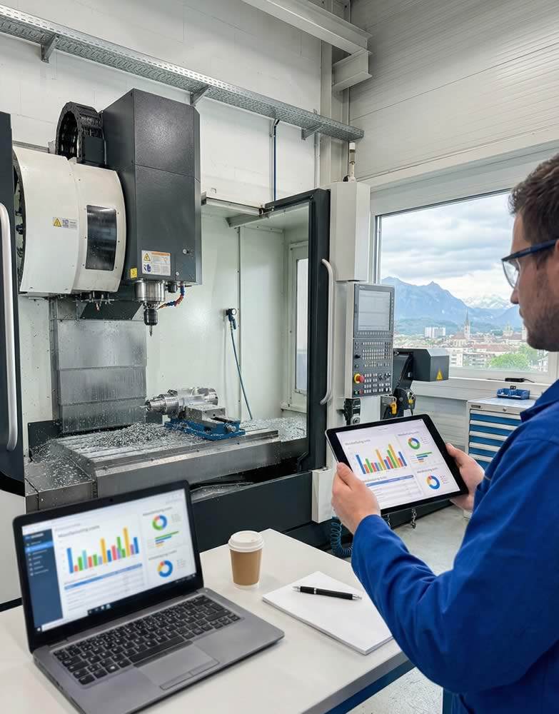 Marktanalyse: Preisstrukturen und Wirtschaftlichkeit der CNC-Fertigung – Die Schweiz im europäischen Wettbewerbsvergleich 2024-2026